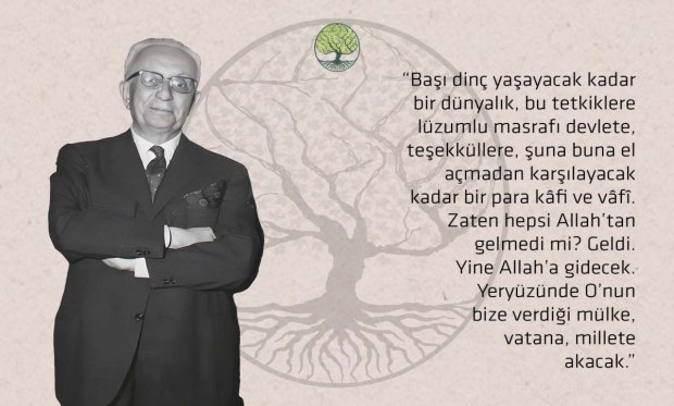 Ekrem Hakkı Ayverdi'yi Rahmetle Anıyoruz