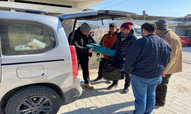 Akdem Akademisi Vakfı Afet Yardım Grubu Deprem Bölgesinde